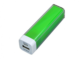 Универсальное зарядное устройство power bank- красный. 2600 Mah (Зелёный)
