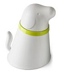 Контейнер+миска для собаки pupp белая
