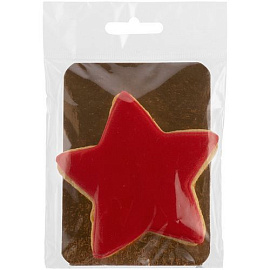 Печенье Red Star, в форме звезды (Красный; Коричневый)