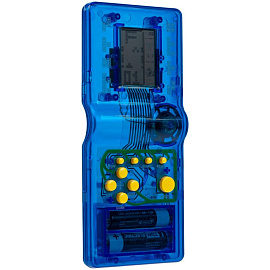 Игровая консоль Tetramino Transparent, синяя (Синий)