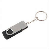 Корпус USB-Flash накопитель - брелок (флешка) "HIT - New",  4 Gb, в металлическом корпусе с пластико