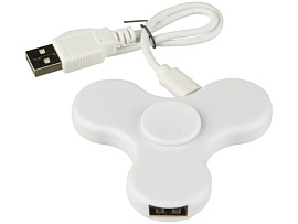 Spin-it USB-спиннер, белый (Белый)