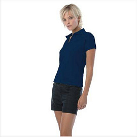Рубашка поло женская Safran Pure/women (Синий-navy)