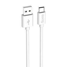 Кабель USB 2.0 - USB type-C, Белый, OLMIO (Белый)