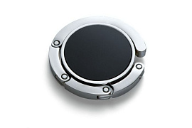 Держатель для сумки Disc (Серебряный; Чёрный)