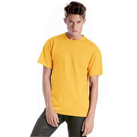 Футболка мужская Exact 150 (Жёлтый; S)