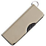 USB-Flash накопитель - брелок (флешка) "FLIP",  8 Gb, в металлическом корпусе с пластиковыми вставка