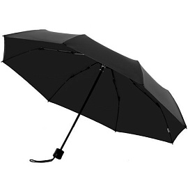 Зонт складной с защитой от УФ-лучей Sunbrella (чёрный)