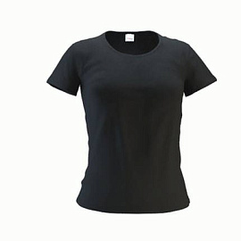 Футболка женская 37W Slim Woman (Чёрный)