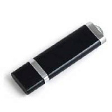 Корпус USB-Flash накопитель (флешка) "LIGHT - New",  8 GB пластиковый корпус, алюминиевые вставки. Ч