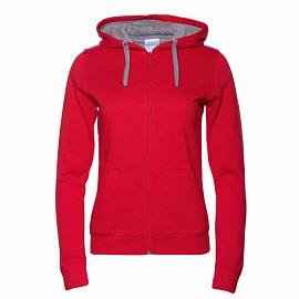 Толстовка STAN17W (Красный; серый)