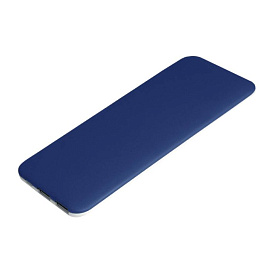 Внешний аккумулятор, Slim PB с покрытием SOFT TOUCH, 5000 mAh (Синий; Белый)