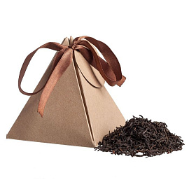 Чай Breakfast Tea в пирамидке (Бежевый)