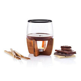 Набор для шоколадного фондю Cocoa (Чёрный; Коричневый)