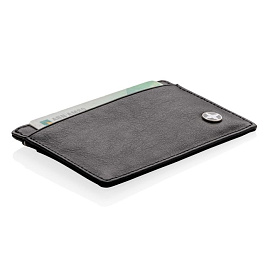 Бумажник Swiss Peak с функцией защиты от сканирования RFID (Чёрный)