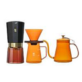 Кофейный набор Amber Coffee Maker Set, оранжевый с чёрным
