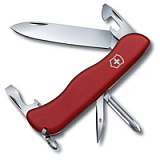 Нож перочинный VICTORINOX Adventurer, 111 мм, 11 функций, с фиксатором лезвия, красный
