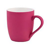Кружка керамическая с покрытием SOFT TOUCH, 0,32 л, чёрная