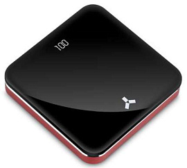 Внешний аккумулятор ACCESSTYLE CARMINE 8MP, 8 000 мАч (Красный; Чёрный)