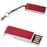 USB flash-карта "Slider" ( 8 Gb), цвет красный
