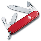 Нож перочинный VICTORINOX Recruit, 84 мм, 10 функций, красный