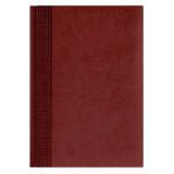 Недатированный ежедневник VELVET 650 U (5451) 145x205 красный, до 2021г.