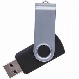 Флешка TWIST, 4 ГБ (Чёрный)