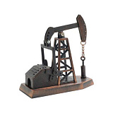 Набор "Нефтяная вышка": точилка для карандашей, 3 карандаша в подарочной упаковке