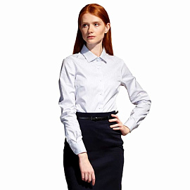 Сорочка STAN46W (Белый; Серый)