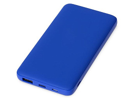 Портативное зарядное устройство, 10 000 mah, черный (Синий)