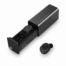 Наушники беспроводные OLMIO "TWE-01", True Wireless (Чёрный)