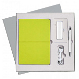 Подарочный набор Portobello Summer: ежедневник недатированный А5, ручка и power bank