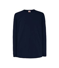 Детская футболка FOTL Valueweight T long sleeve (Тёмно-синий; 3-4 года)