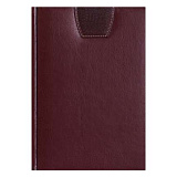 Недатированный ежедневник Portobello Trend SHIA NEW 5451 (650 U) 145x205 мм бургунди, календарь до 2