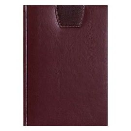 Недатированный ежедневник Portobello Trend SHIA NEW 5451 (650 U) 145x205 мм бургунди, календарь до 2 (Бордовый)