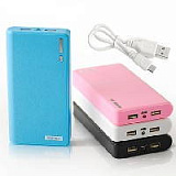 Универсальный аккумулятор "Power bank" (10800 mAh) со встроенным фонариком