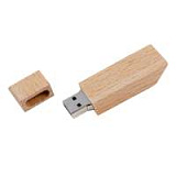 USB-Flash накопитель (флешка), модель DR011, объем памяти  8 GB, липа натуральная
