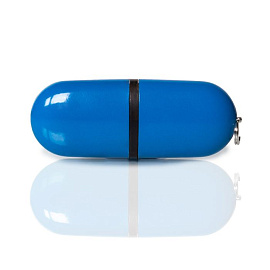 Флешка PL004 с чипом 4 гб. USB 2.0 (синий)