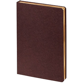 Ежедневник недатированный Saffian, A5 (Коричневый; Золотой)