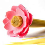 Мера для спагетти lotus розовая