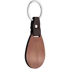Брелок Wood Drop (коричневый)