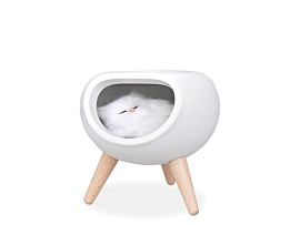 Ночник Rombica LED Koko White (белый, натуральный)