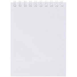 Блокнот Bonn Soft Touch, S, белый (Белый)
