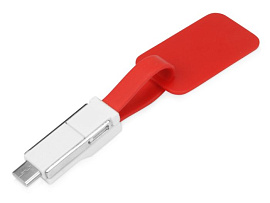 Зарядный кабель 3-в-1 Charge-it, черный (красный; белый)