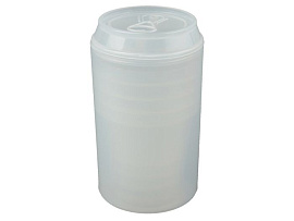 Набор "Plastglass" из 4 стаканов (Белый)
