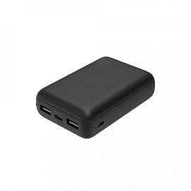 Зарядное устройство "Compact+", 10000 mAh (Чёрный)