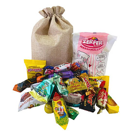 Набор Candyland в мешке, неокрашенный (бежевый)