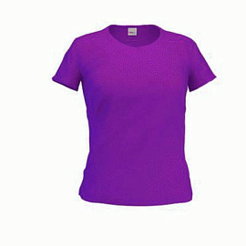 Футболка женская 37W Slim Woman (Фиолетовый)
