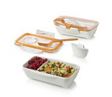 Ланч-бокс bento box оранжевый