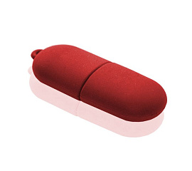 Флешка PVC025 с чипом 4 гб. USB 2.0 (красный)